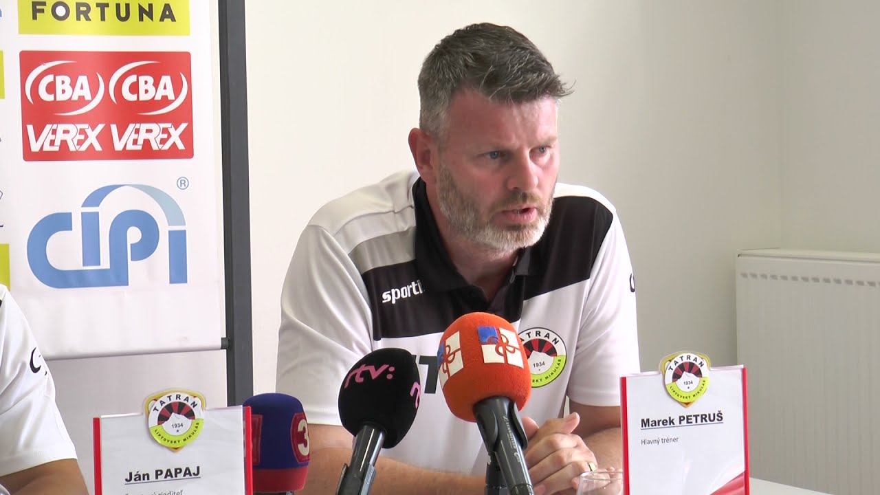 TV Liptov - Tlačová konferencia MFK Tatran Liptovský Mikuláš 21.7.2021