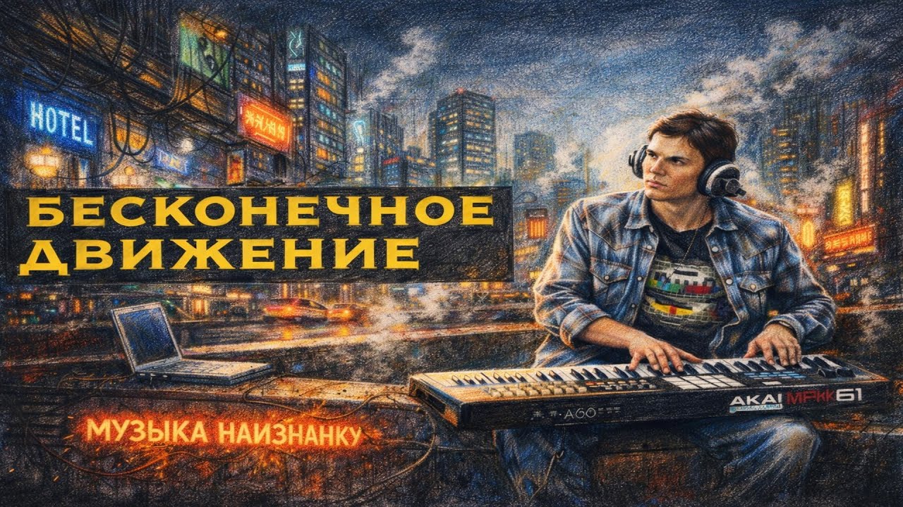 I play the electronic piano on a Moscow street | Юрий Наизнанку