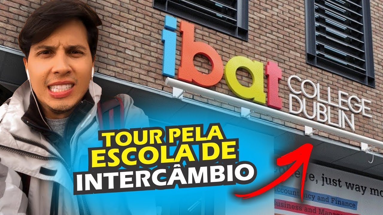 TESTE DE NIVELAMENTO DE INGLÊS e Tour pela escola de intercâmbio