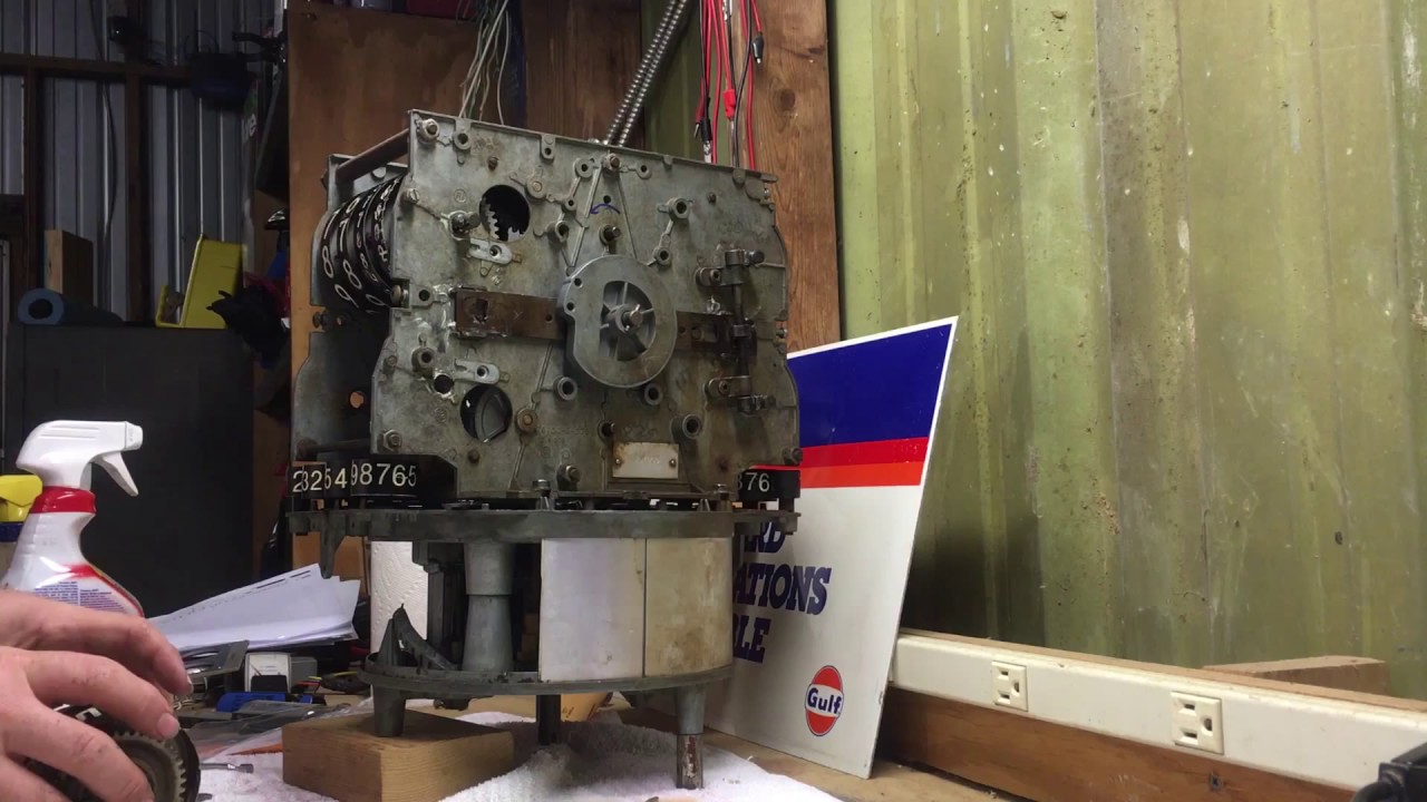Veeder Root 2002E mechanical computer reset disc replacement