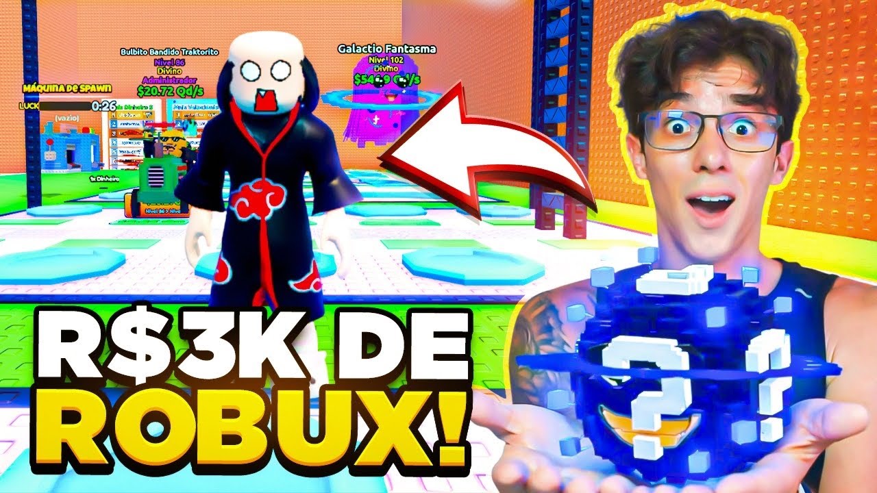 GASTEI 3 MIL ROBUX NO TSUNAMI BRAINROT
