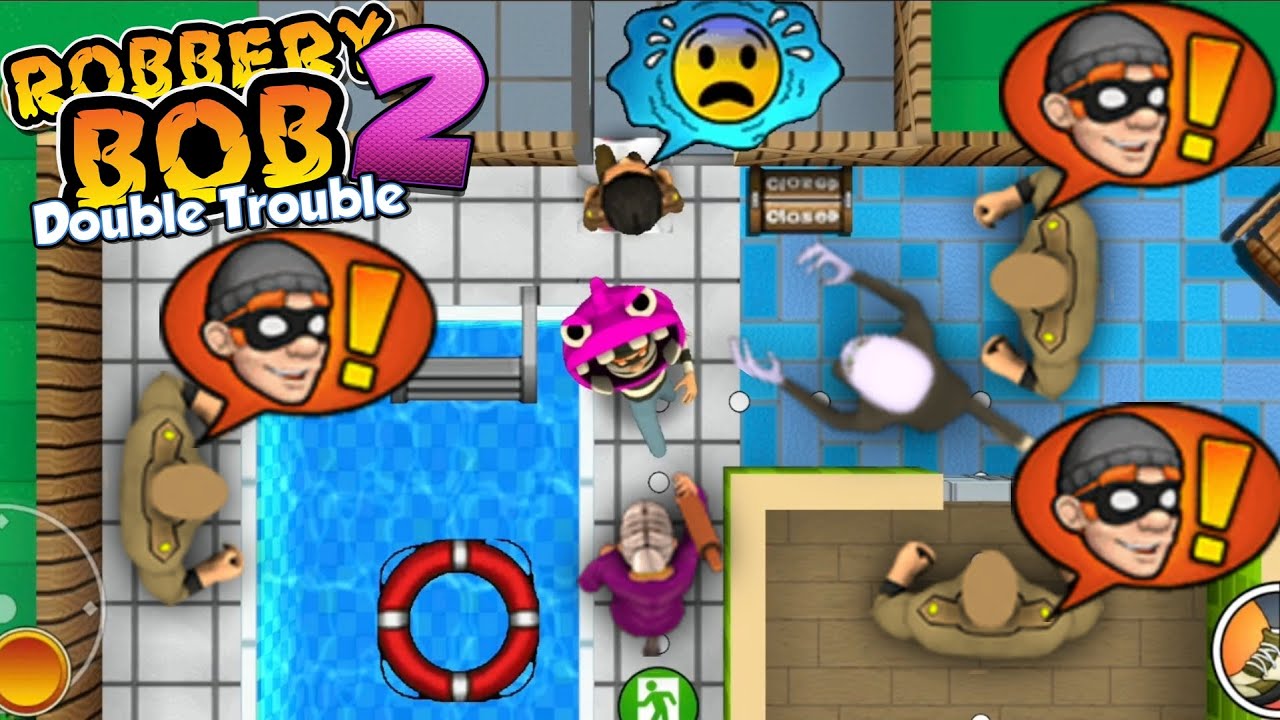 Robbery Bob - Use Super Hag, Alien, Chompzilla vs All Police Ep 5