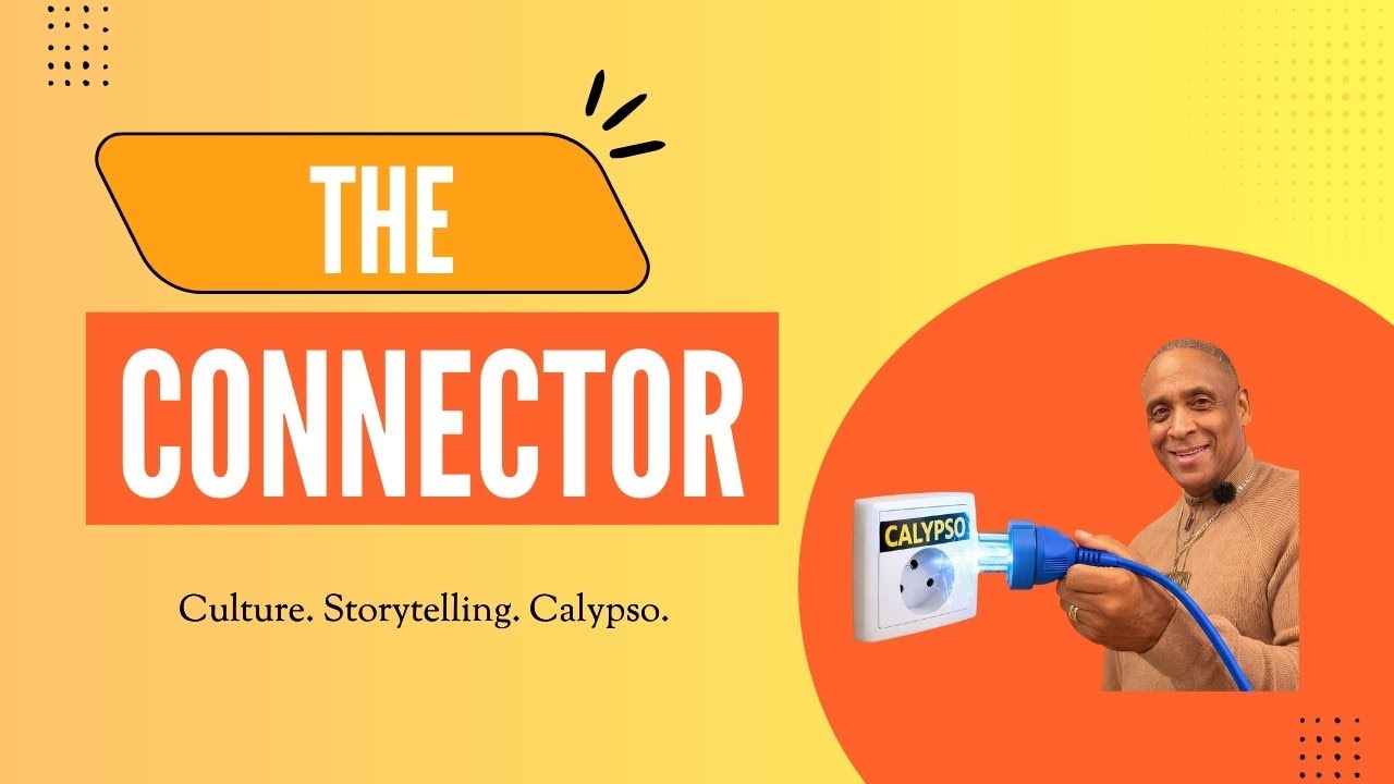 Joel Davis “Connector” a celebrated Calypsonian and cultural storyteller.