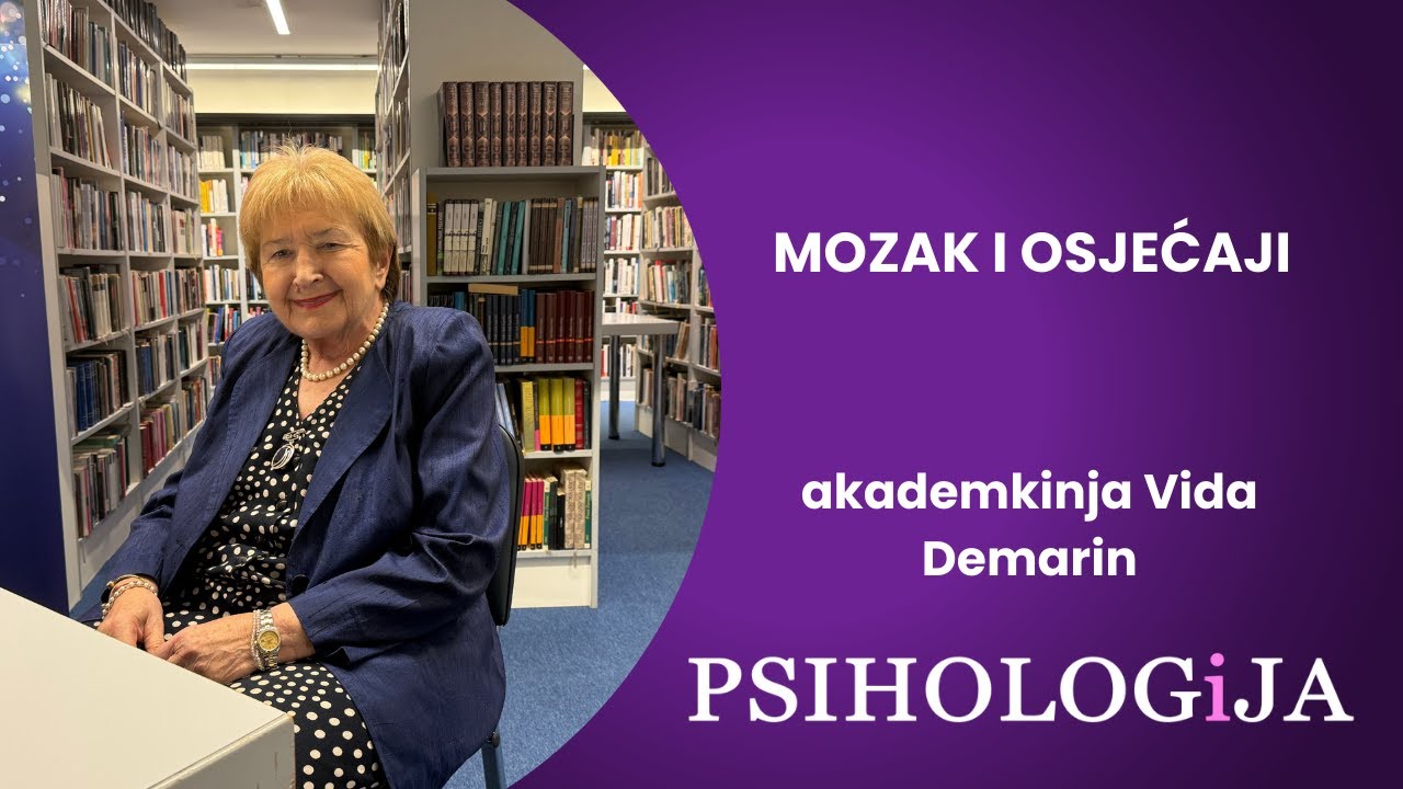 S2E1 PSIHOLOGiJA #41 - Mozak i osjećaji - akademkinja Vida Demarin
