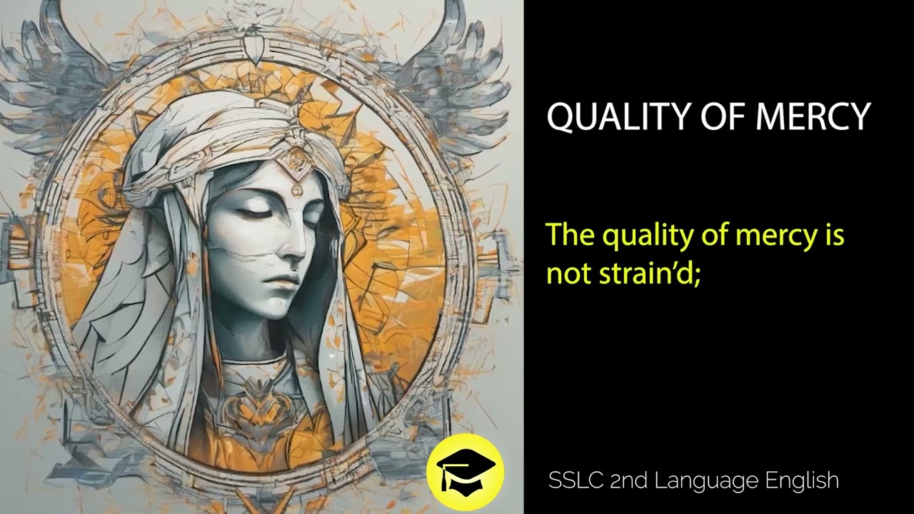 Quality of Mercy (Song) Poem SSLC 2nd Language English #easylearneducation