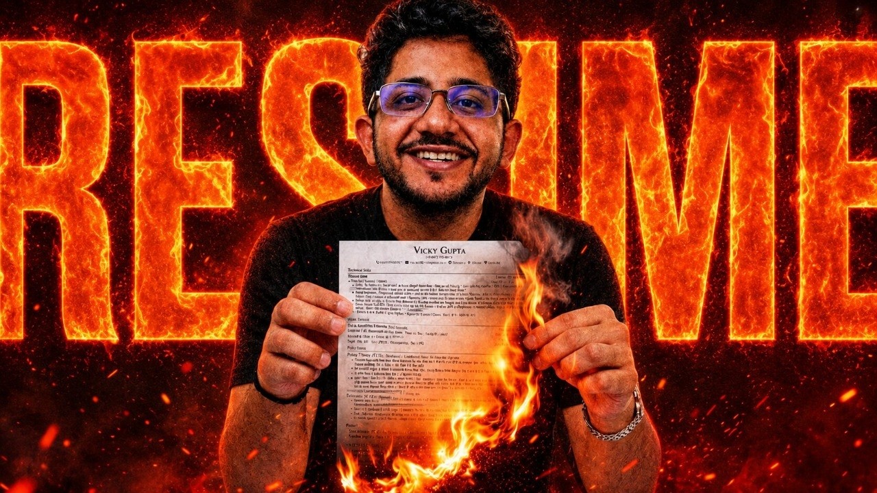 Live Resume Review | Know why not getting shortlisted !!