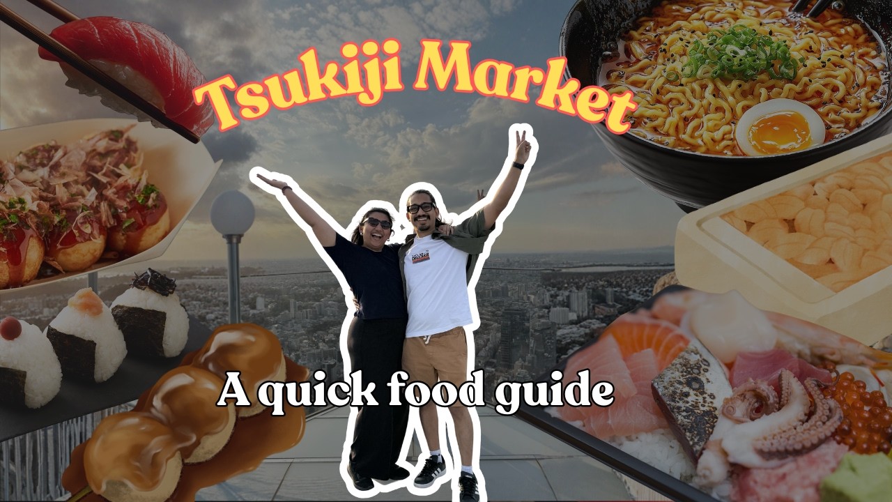 What to Eat at Tsukiji Market Tokyo 🇯🇵 | Ultimate Japan Street Food Guide (Wagyu, Uni, Sushi & More)