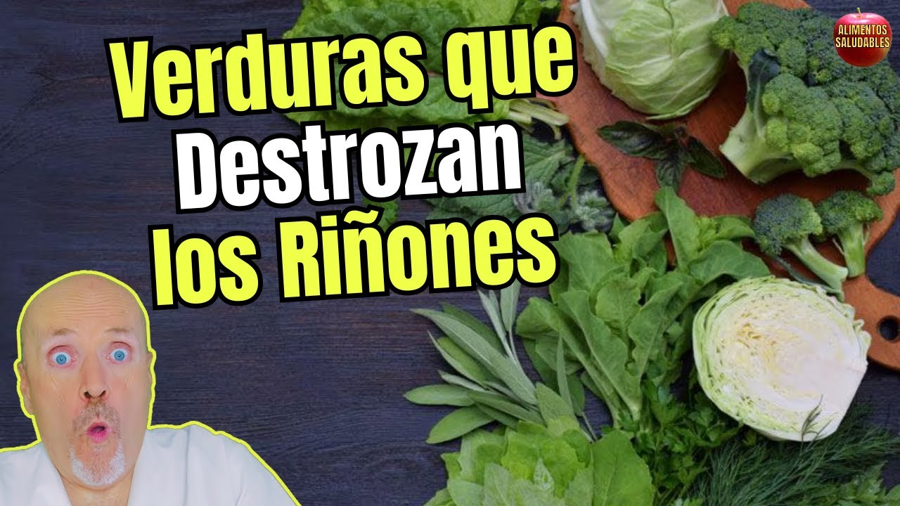 ⚠️🥦 &iexcl;ALERTA RENAL! 🚨 VERDURAS ESPECIALMENTE MALAS para el RI&Ntilde;&Oacute;N 🥬❌ &iexcl;LO QUE DEBES 🫘🧂