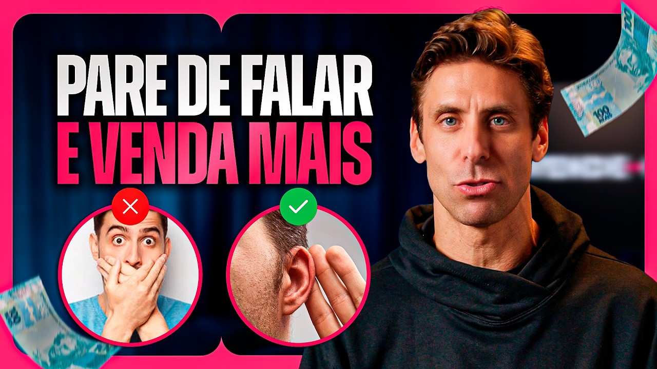 Como vender mais FALANDO MENOS — a técnica que os melhores vendedores usam