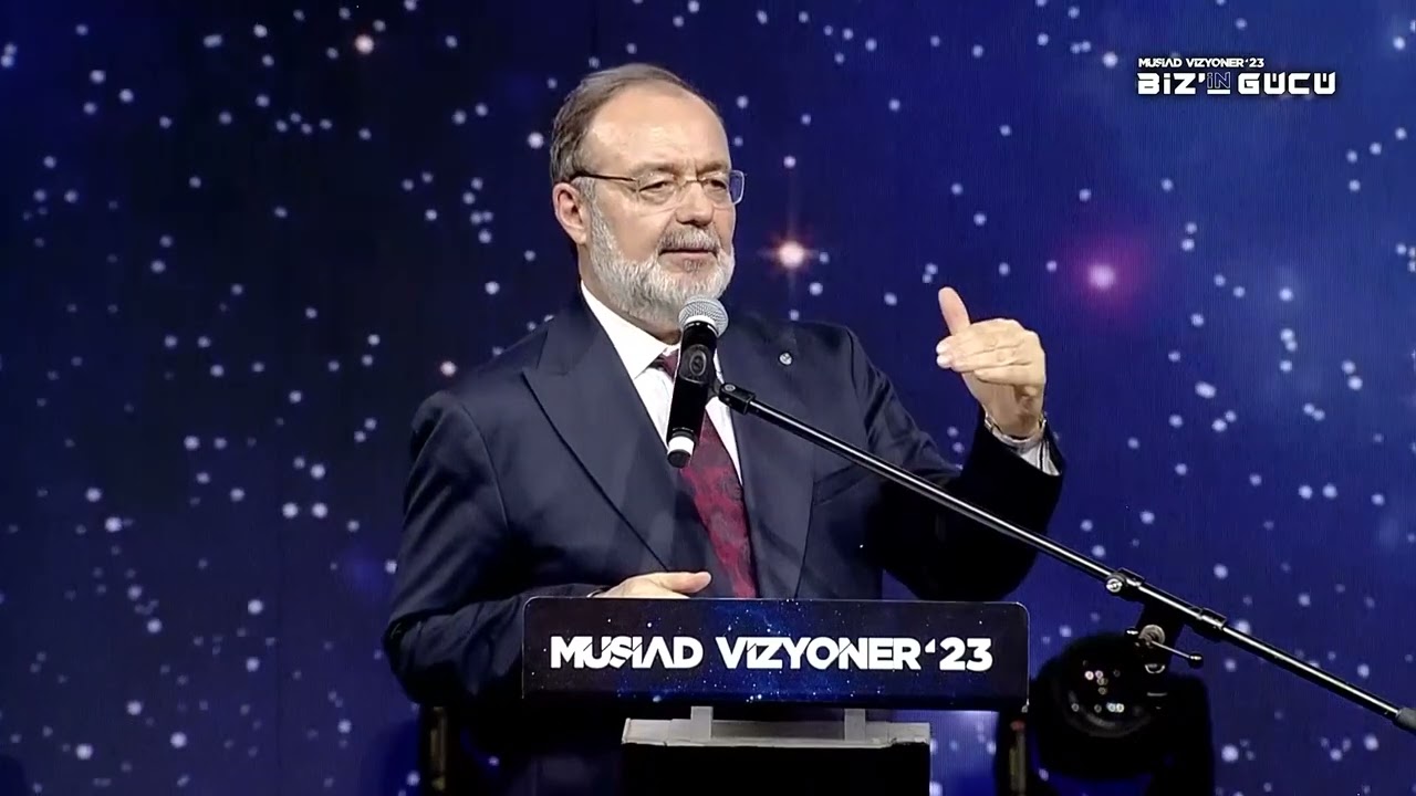 MÜSİAD Vizyoner'23 - İslam Düşünce Enstitüsü Başkanı Prof. Dr. Mehmet Görmez