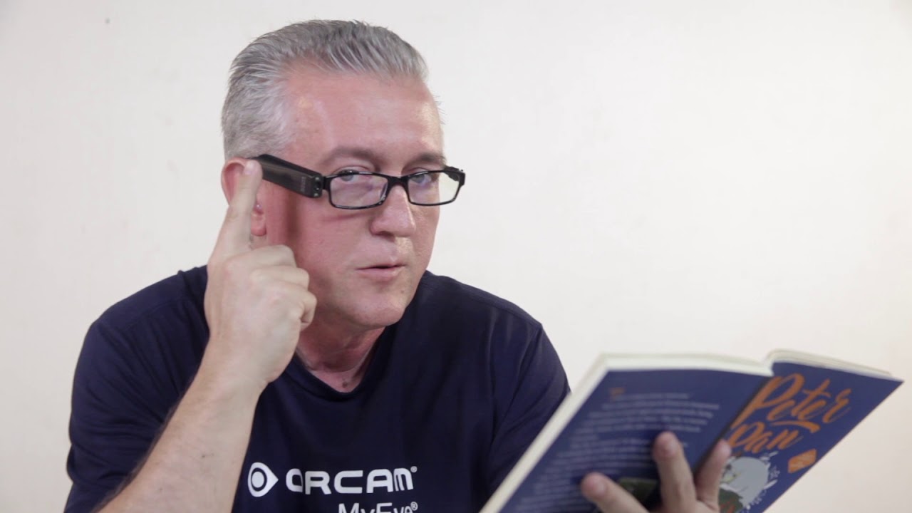 Tutorial da leitura com o OrCam MyEye