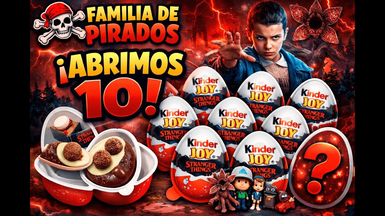 NO LO PUEDO CREER 😳 Abrí 10 Kinder Joy y salieron Funkos de Stranger Things