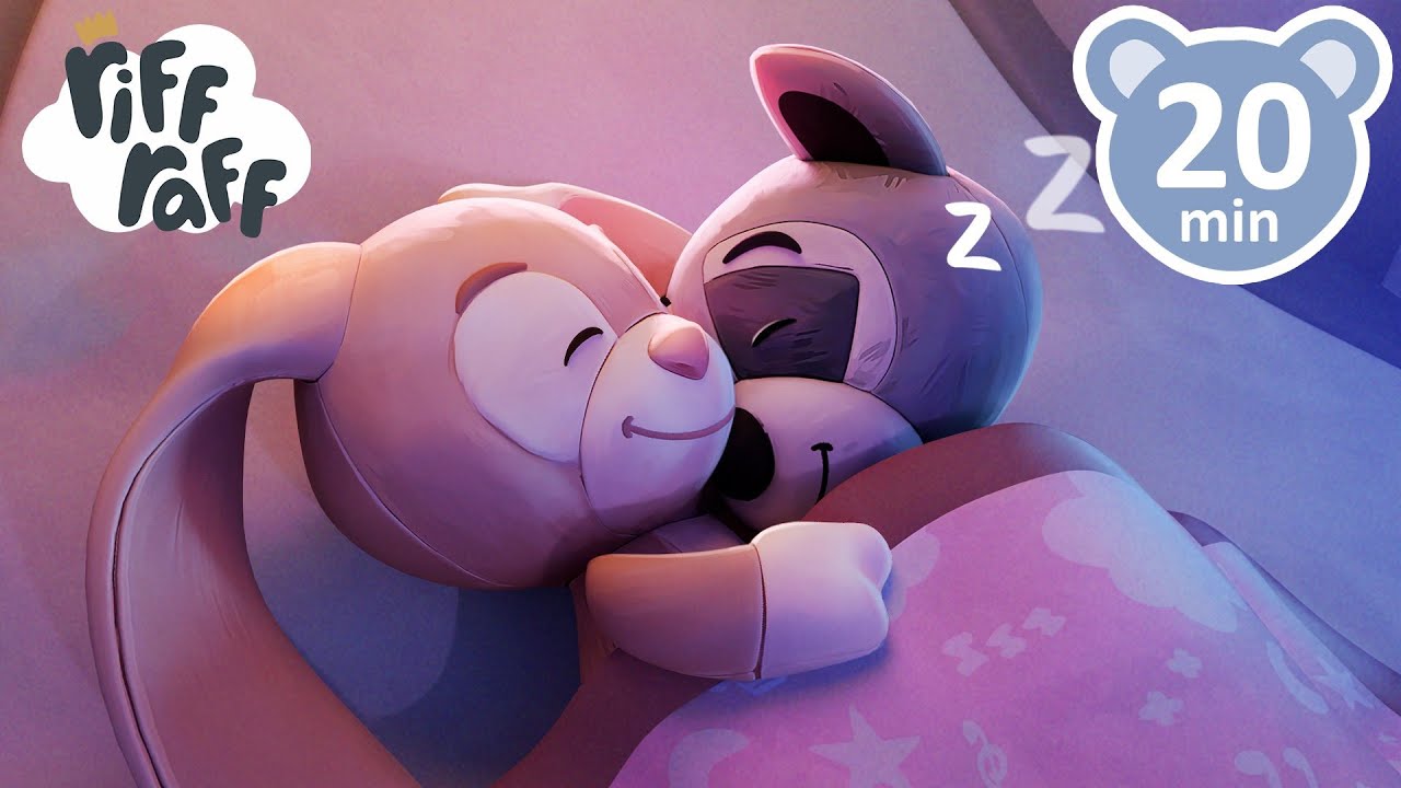 Riff Raff Lullaby ♪ Extended 20 Minutes | Baby Sleep Music & Toddler Bedtime Song