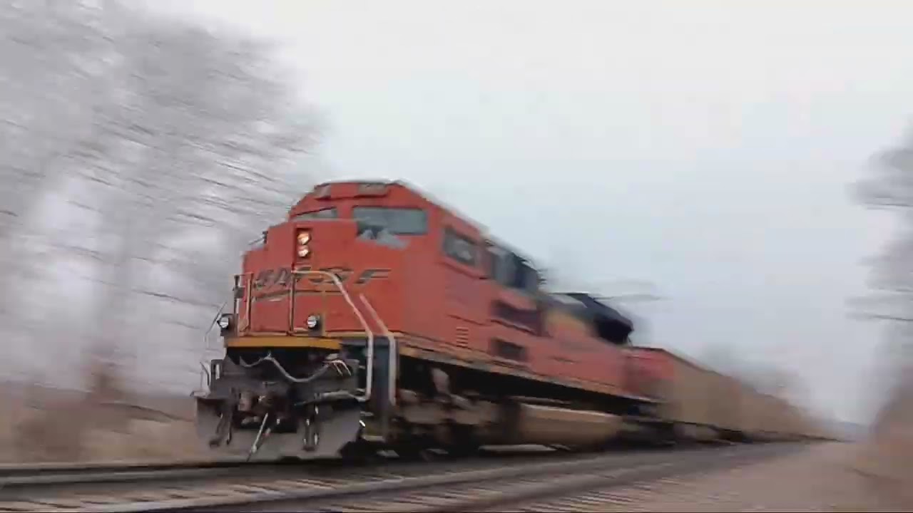 BNSF Ottumwa Subdivision Action in Southern Iowa!