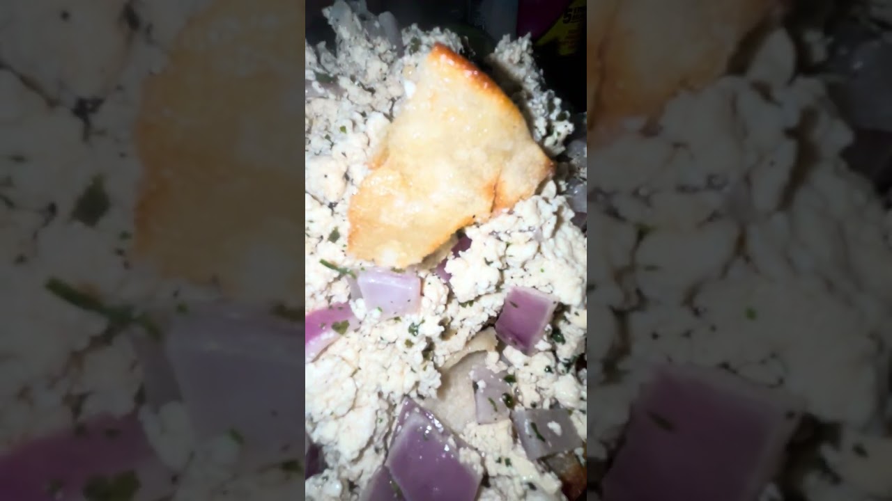 Monica’s Mexican Vegan Tofu & Corn Tortilla Migas #veganhealth 