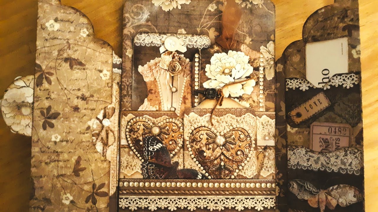 Stamperia Old Lace Card How-To