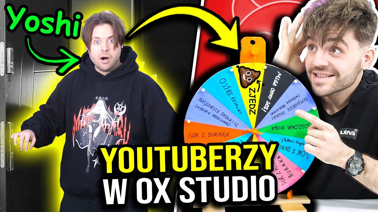 Zaprosiliśmy YOUTUBERÓW do OX STUDIO! *dostali wyzwania*