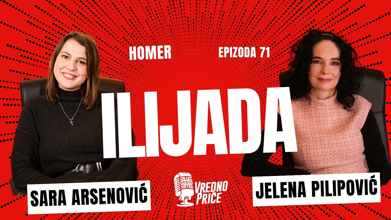 Vredno priče 71 - Ilijada / Homer (gošća: Jelena Pilipović)