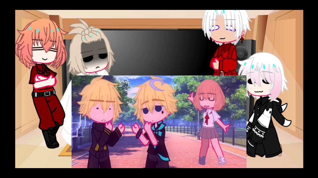 tokyo revengers react to takemichi twin (Mikey, Senju, Hina, Isana) [ Takemichi 1 ]