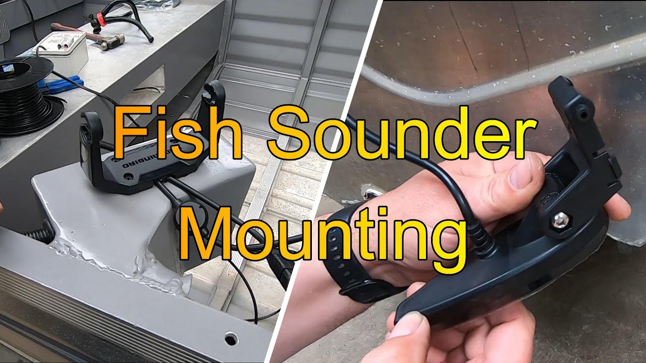 Fishing Boat Project, Transducer, sounder mount, Part 17.