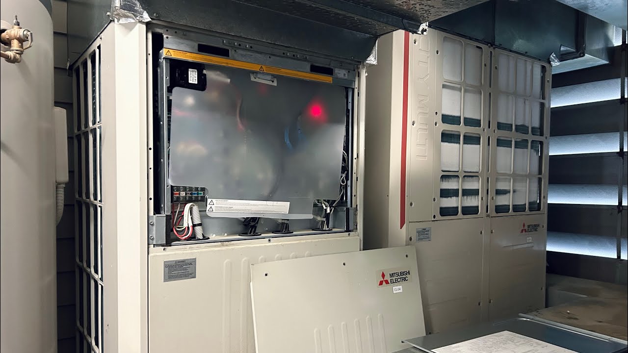 Mitsubishi Electric / Fan Replacement on a PUHZ-YKM & Static Pressure Measurements