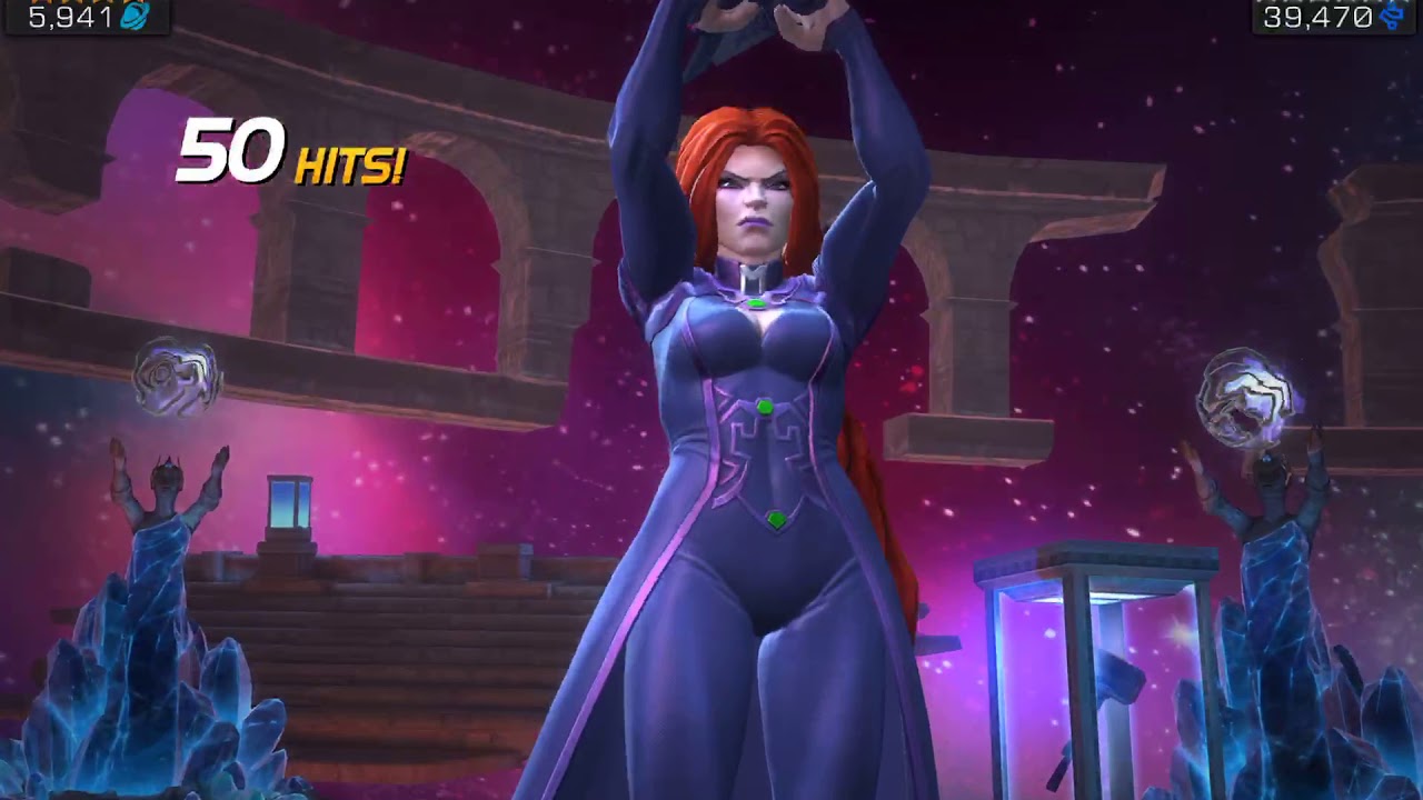 Act 5.4.6 : 4 star R4 Medusa vs Ultron boss solo (Marvel contest of champions)