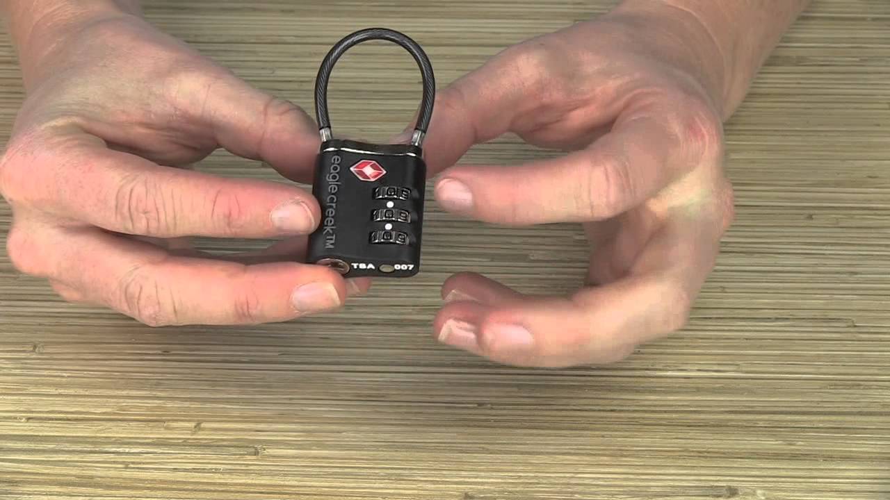 Кабельный замок TSA® | Игл-Крик