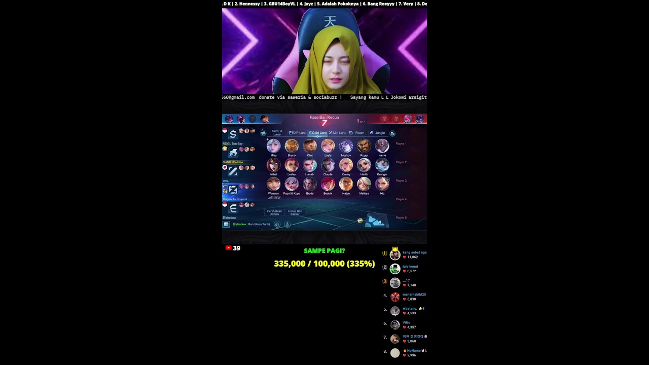 LIVE HARI SABTU