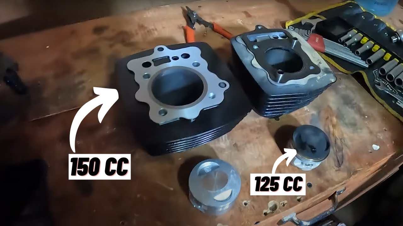Mas poder para la AKT NKD 🔥Nuevo Cilindro REVO ¿150 o 200?