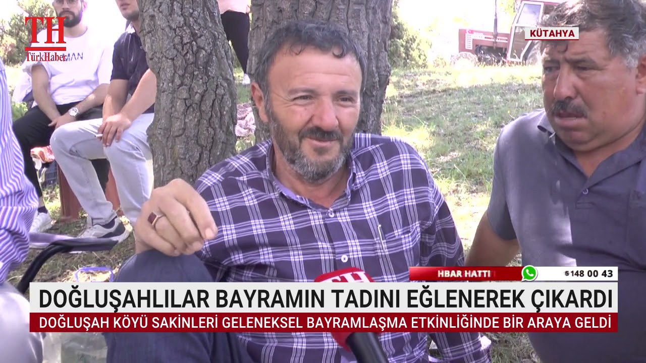 DOĞLUŞAHLILAR BAYRAMIN TADINI EĞLENEREK ÇIKARDI