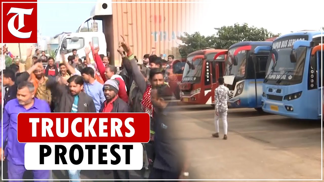 Massive protest erupts across India against Centre's new hit-and-run law