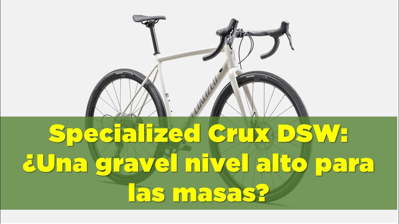 Nueva Specialized Crux DSW: cuadro aluminio ¿a precio elevado?