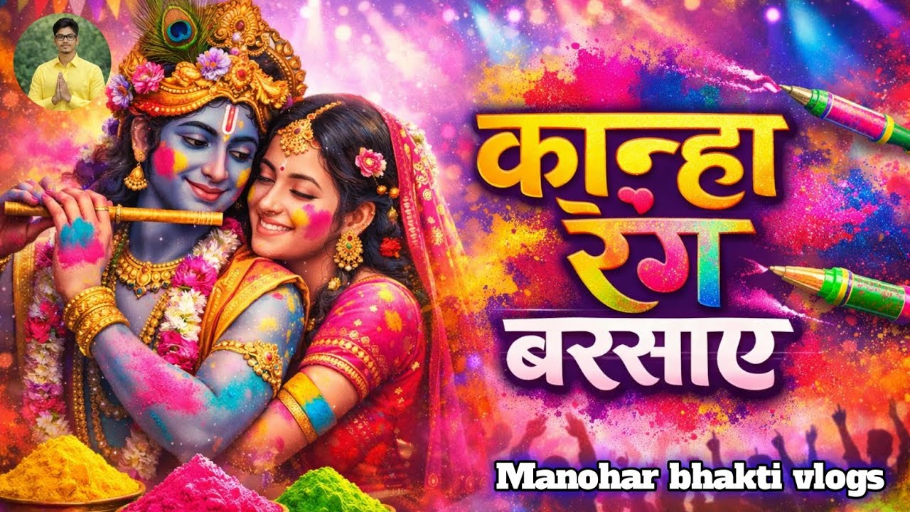 कान्हा रंग बरसाए | Radha Krishna Holi Song | DJ Holi Song 2026 | Bhakti Holi Song