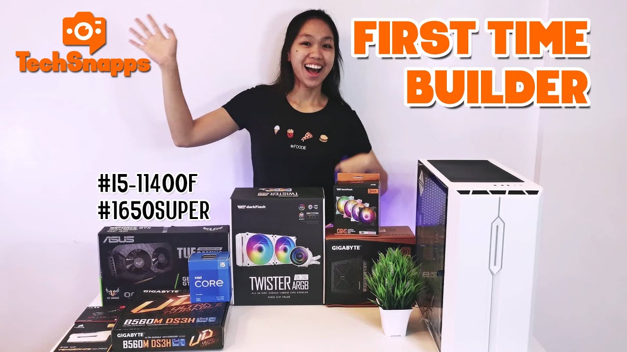 I helped my Sister Build her FIRST PC!