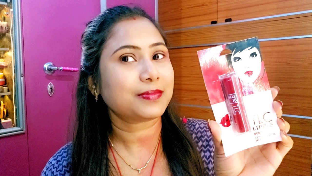 ELLE 18 ll TLC LIPPIE ll Shade Berry ll Lipbalm ll Tinted Lipbalm