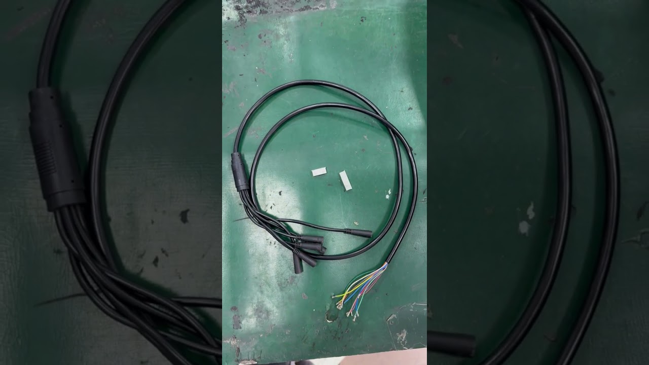 DIY disassembly and assembly of integrated wiring harness 1