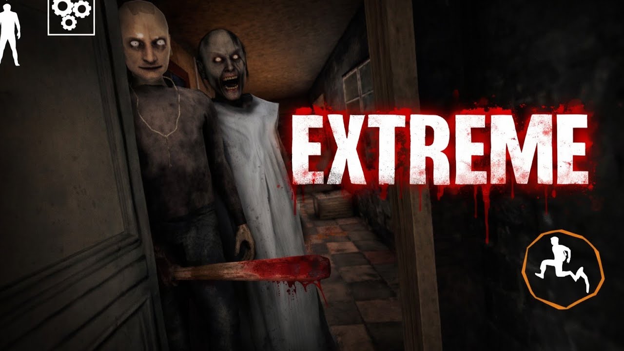 GRANNY CHAPTER 2 WITH TINY SANTA IN EXTREME MODE - FULL GAMEPLAY 