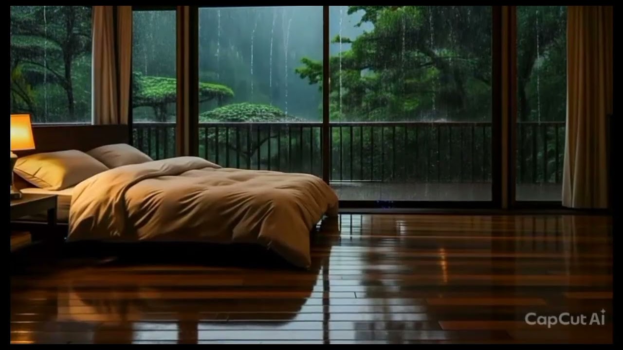 Soft Nature Rain to Help You Relax | Full deep sleep