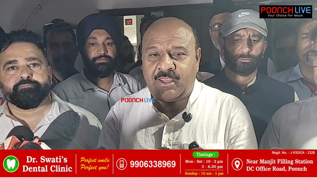 Poonch Flood Crisis: Deputy CM & Minister Satish Sharma Inspect Worst-Hit Areas
