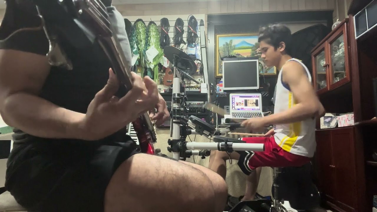 Venus, Bass drum cover jam with Den Den