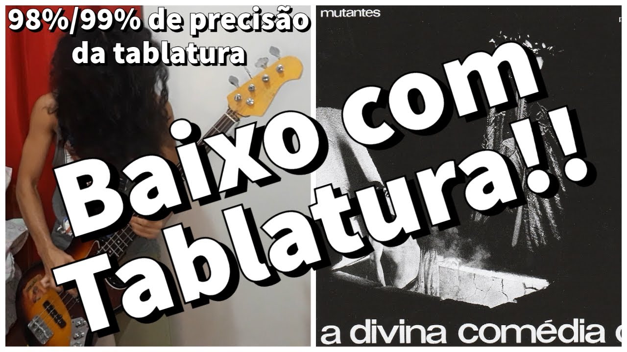 Ando Meio Desligado - Os Mutantes Bass Tabs (Cover no Baixo//Tablatura)