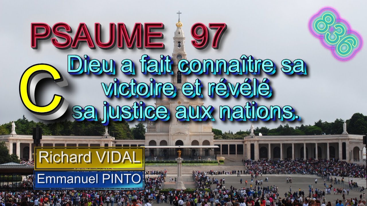 Psaume 97 - Dieu a fait connaître sa victoire | Richard Vidal - Instrumental avec paroles