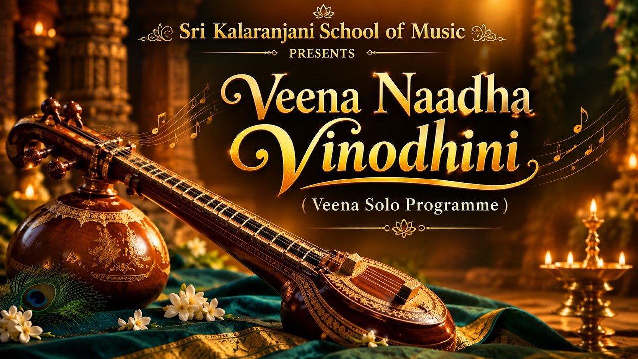 Tmt. Soumya and Tmt. Shobana Enchanting Veena Performance