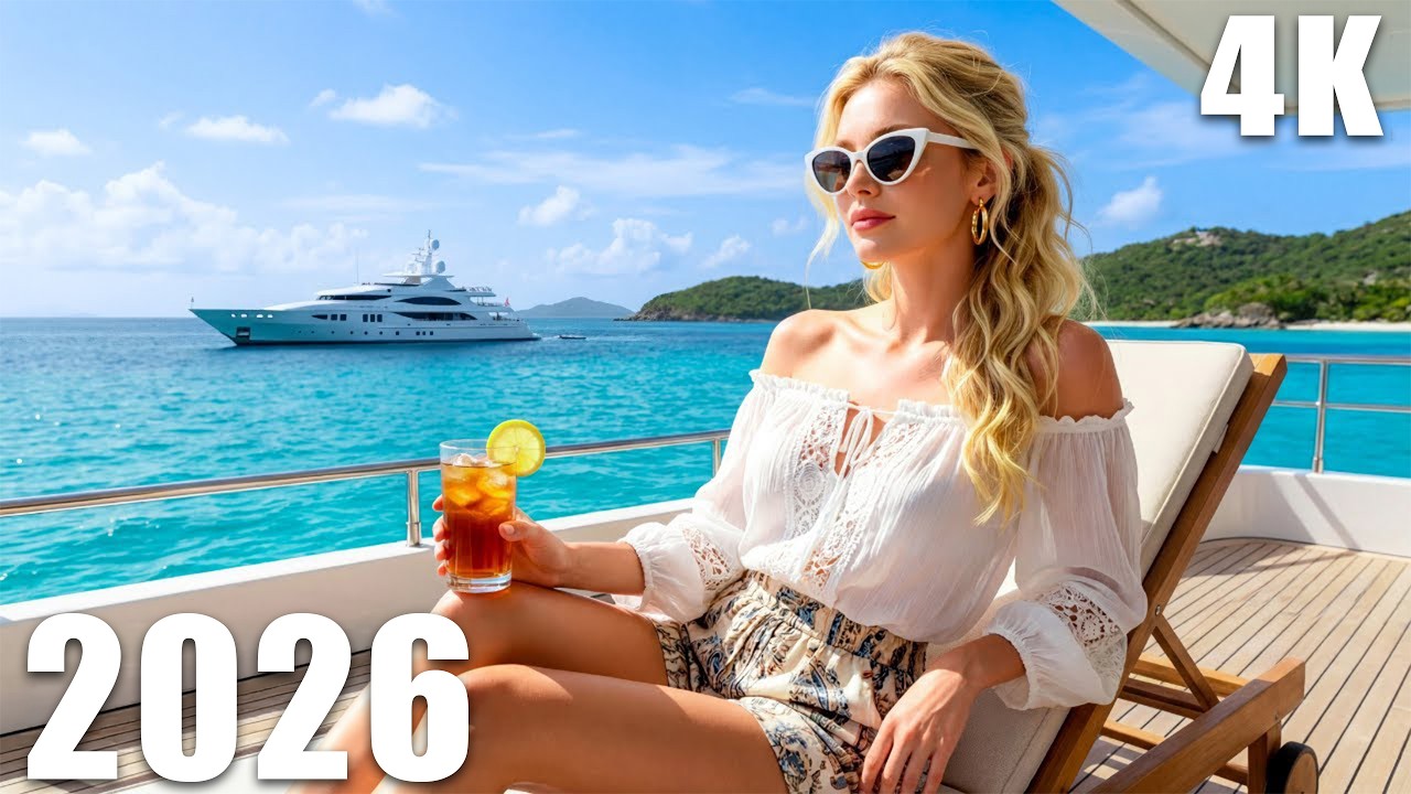 Summer Deep House 2026 🌺 Ocean Breeze & Tropical Chill Mix in 4K