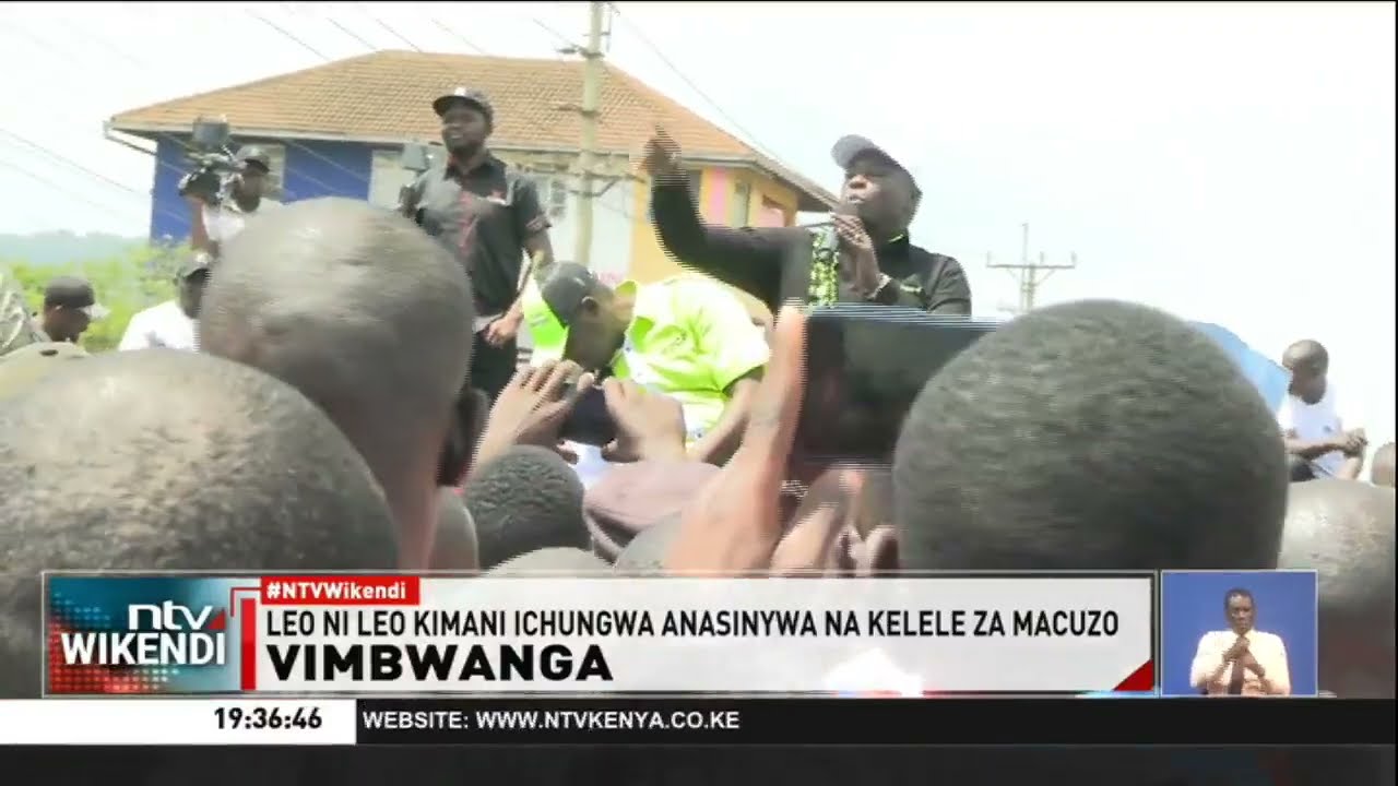 Vimbwanga: Ichung’wah asinywa na kelele za macuzo, Karua amtahadharisha Ruto, Murkomen ajitetea