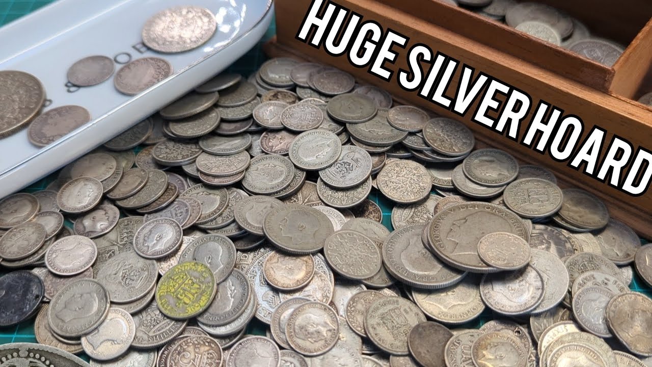 Mega Silver Coin Hunt - Massive Hoard of British Silver Coins!