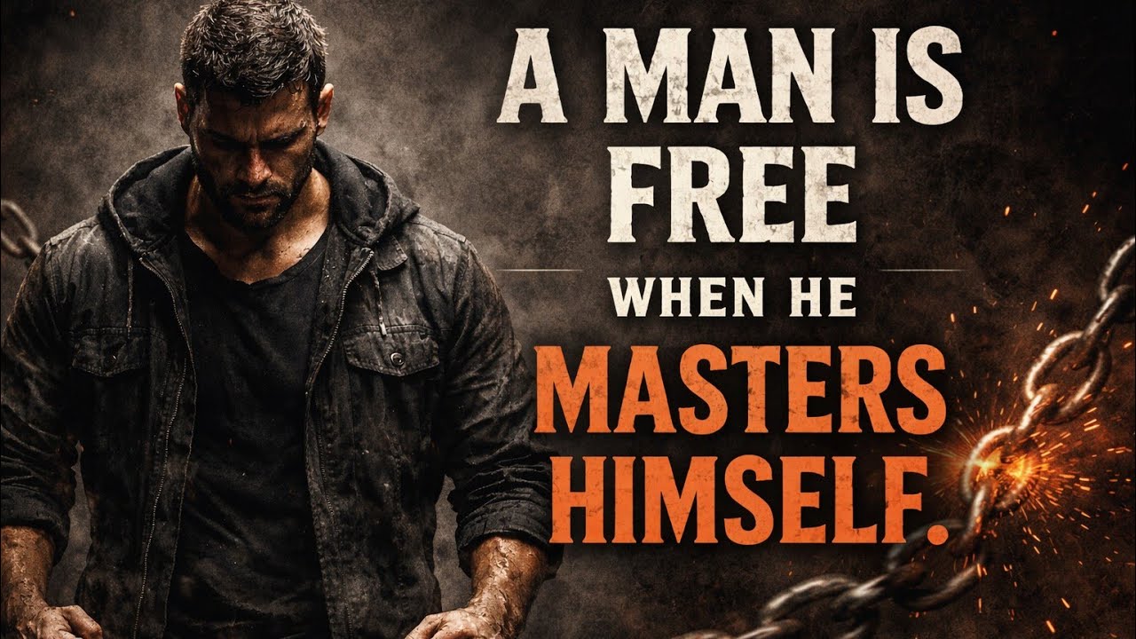 “A man is free when he masters himself.”