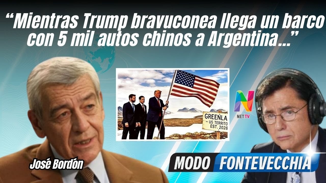 José Bordón: “Vuelven las políticas colonialistas del siglo XIX actualizadas”