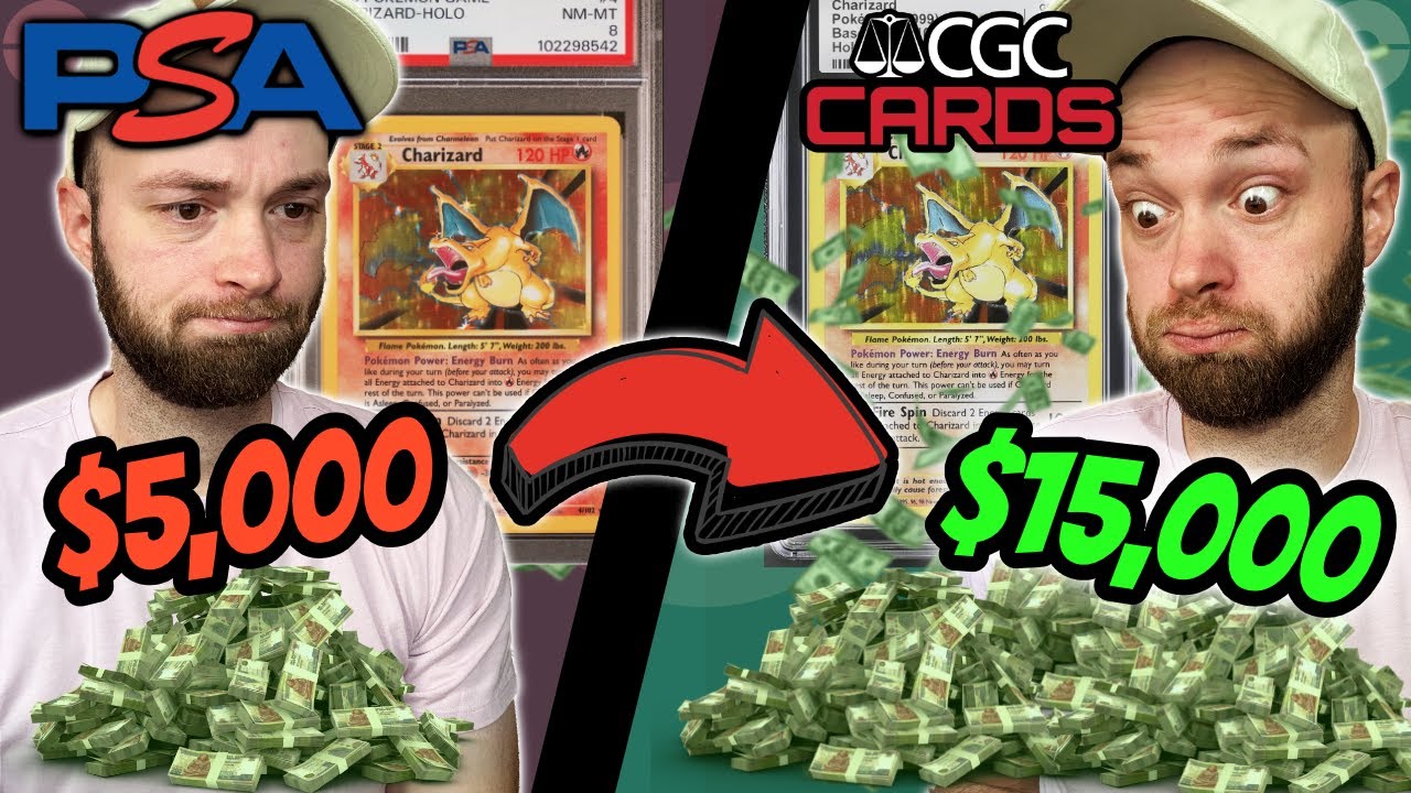 I Turned $5,000 into $15,000 By Regrading Pokemon Cards!