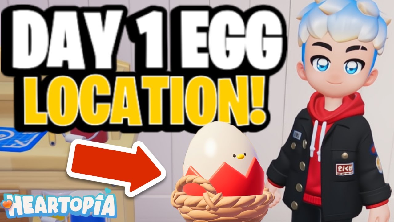 [Day 1] EGG LOCATION & Azure's Fashionwave Store Explained | Heartopia Winter Event